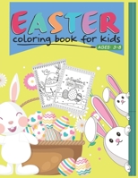 Easter Coloring Book For Kids Ages 3-8: Cool Fun Activity Easter Coloring For Kids. (Little Trees Independent) B08XS8TFQ4 Book Cover