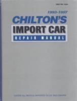Chilton's Import Car Repair Manual, 1993-97 - Perennial Edition 080197920X Book Cover