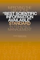 Improving the Use of the "Best Scientific Information Available": Standard in Fisheries Management 0309092639 Book Cover