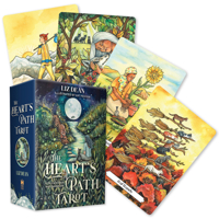 The Heart’s Path Tarot: A 78-Card Deck and Guidebook 1837824142 Book Cover