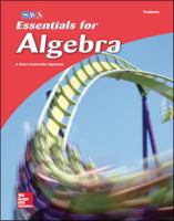 SRA Essentials For Algebra; A Direct Instruction Approach 0076021920 Book Cover