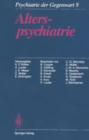 Psychiatrie der Gegenwart: Band 8: Alterspsychiatrie 3642718264 Book Cover