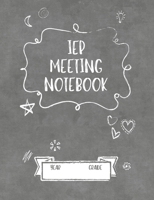 IEP Meeting Notebook: Planner For Parents & Advocates in Special Education - For 504 | Individualized Education Program - Perfect Companion For Taking ... Objectives Accommodations. Writing Journal 1687054320 Book Cover