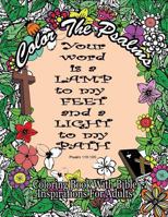 Color The Psalms Coloring Book With Bible Inspirations for Adults: 35 Christian Psalms For Faith, Peace, Calm and Relaxation 1539854981 Book Cover