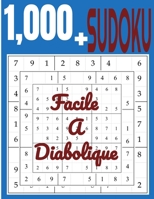 1000 sudoku facile à diabolique: 1000 sudoku facile à diabolique pour adultes et toutes la famille (French Edition) B087LGXYFY Book Cover