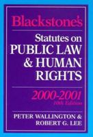 Statutes on Public Law and Human Rights: 2000/2001 184174090X Book Cover