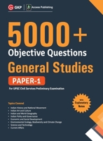 UPSC General Studies Paper I: 5000+ Objective Questions 9389718295 Book Cover