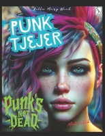 Punk tjejer Målarbok för barn och vuxna: Riot grrrl bok (Swedish Edition) B0F4R2NBJM Book Cover