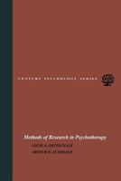 Methods of Research in Psychotherapy 1468460471 Book Cover