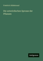Die unterirdischen Sprosse der Pflanzen 3563160945 Book Cover