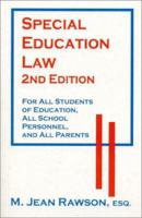 Special Education Law 0967620627 Book Cover