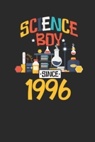 Science Boy Since 1996: Graph Paper Notebook / Journal (6 X 9 - 5 Squares per inch - 120 Pages) - Birthday Gift Idea For Scientist, Student And Teacher 1692770020 Book Cover