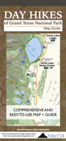 Day Hikes of Grand Teton National Park Map Guide 0988975351 Book Cover