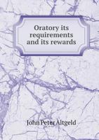 Oratory... - Primary Source Edition 1015484832 Book Cover