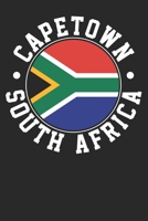 Notebook: Capetown South Africa Ruled 6x9 120 Pages 168973860X Book Cover