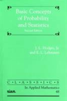 Basic Concepts of Probability and Statistics 0816240043 Book Cover