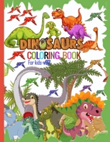 Dinosaur Coloring Book for Kids v02: Great Gift for Boys & Girls, Ages 4-8 - 94 pages Completely different dinosaur train coloring book - Completely n B08NF1PV1C Book Cover
