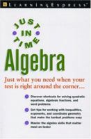 Just In Time Algebra 1576855058 Book Cover