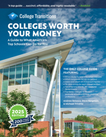 Colleges Worth Your Money: A Guide to What America's Top Schools Can Do for You 1475867514 Book Cover