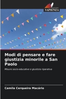 Modi di pensare e fare giustizia minorile a San Paolo: Misure socio-educative e giustizia riparativa B0CGL9VF6M Book Cover