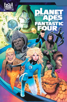 Planet Of The Apes Vs. Fantastic Four 1302968149 Book Cover