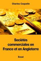 Soci�t�s Commerciales En France Et En Angleterre 1973933314 Book Cover