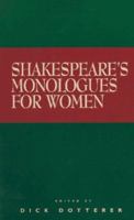 Shakespeare's Monologues for Women 0940669129 Book Cover