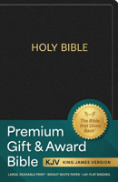 KJV Holy Bible: Premium Gift and Award Bible, Black Imitation Leather: King James Version Bible B0DSD4H2SN Book Cover