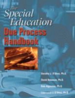 The Special Education Due Process Handbook 157035801X Book Cover
