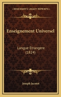 Enseignement Universel: Langue Etrangere 1161159630 Book Cover
