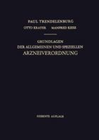 Grundlagen Der Allgemeinen Und Speziellen Arzneiverordnung 3662012839 Book Cover