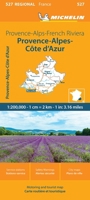 France: Provence-Alps-French Riviera Map 527: Provence-Alps-French Riviera Map 527 (Michelin Maps, 527) 2067258826 Book Cover
