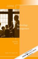 Technology Management: New Directions for Community Colleges, Number 154 (J-B CC Single Issue Community Colleges) 111812944X Book Cover