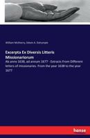 Excerpta Ex Diversis Litteris Missionariorum 3337144373 Book Cover