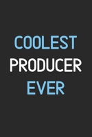 Coolest Producer Ever: Lined Journal, 120 Pages, 6 x 9, Funny Producer Notebook Gift Idea, Black Matte Finish (Coolest Producer Ever Journal) 1679852019 Book Cover