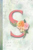 S: Beautifully Monogrammed Composition Book and Notebook for School, Home and Fun 1081996285 Book Cover