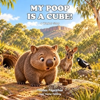 My poop is a cube!: A Cute Wombat Story. B0HKLBS7XP Book Cover