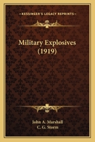 Military Explosives 1164867970 Book Cover