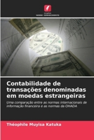 Contabilidade de transações denominadas em moedas estrangeiras (Portuguese Edition) 6209708838 Book Cover