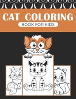 cat coloring book for kids: Funny activity Book for children's Great gift for Little kids Boys & Girls, B08LR87P96 Book Cover