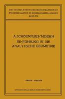 Einfuhrung in Die Analytische Geometrie Der Ebene Und Des Raumes 366235991X Book Cover