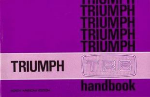 Triumph TR6 US Owner's Handbook 0948207159 Book Cover