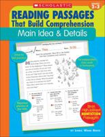 Main Idea & Details (Reading Passages That Build Comprehensio) 043955425X Book Cover