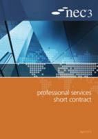 NEC3 Professional Services Short Contract 0727758896 Book Cover