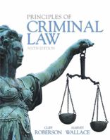 Principles of Criminal Law (2nd Edition) 0205582575 Book Cover