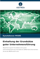Einhaltung der Grundsätze guter Unternehmensführung (German Edition) 6206432157 Book Cover