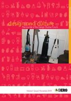 Design & Culture Volume 3 Issue 3 1847885233 Book Cover