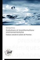 Evolutions Et Transformations Environnementales 3841620752 Book Cover