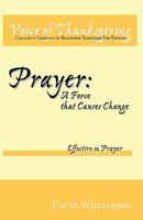 Prayer: A Force That Causes Change: Effective in Prayer: Volume 4 1426927746 Book Cover