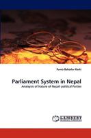 Parliament System in Nepal 3838318285 Book Cover
